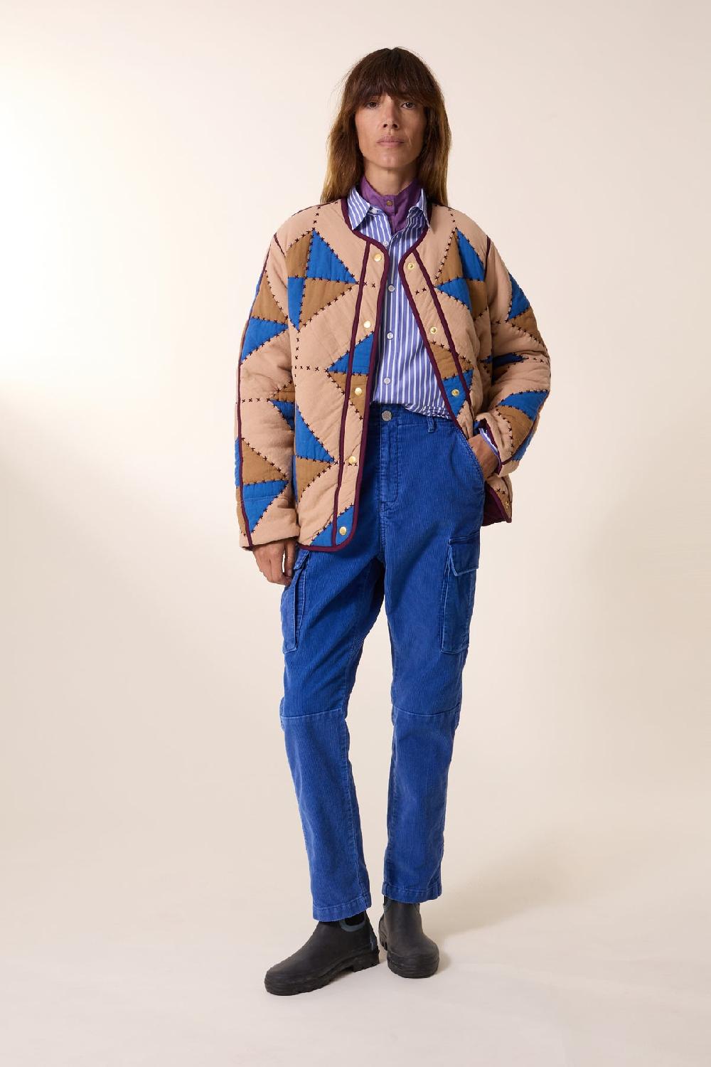 Leon & Harper Veste Vulca Losange Mix