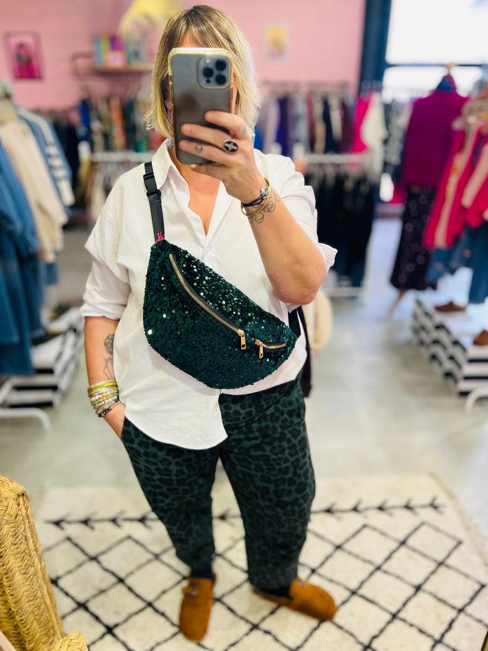 Les Bohémiennes Banane Paillettes XL Ginette 5 Couleurs