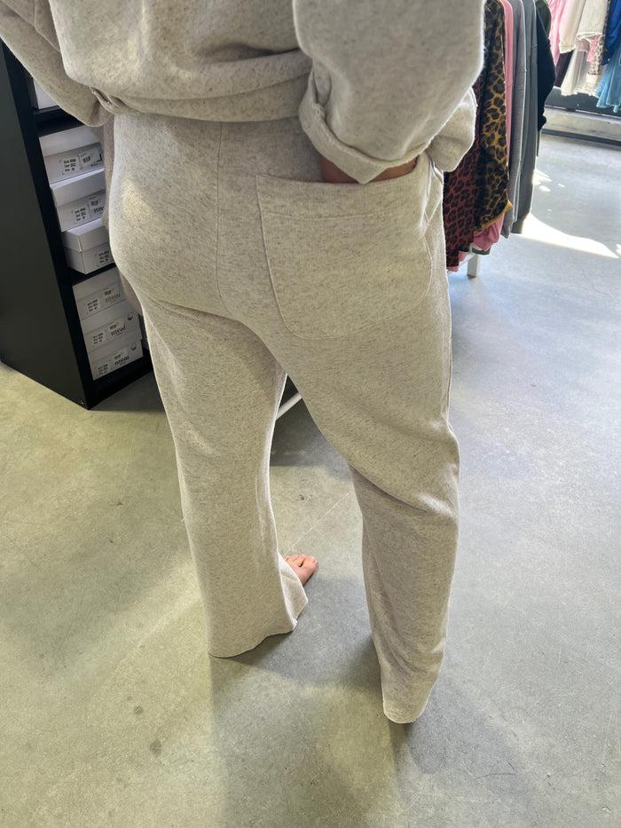 Les Bohémiennes Jogpant Kliber By Banditas Beige Chiné