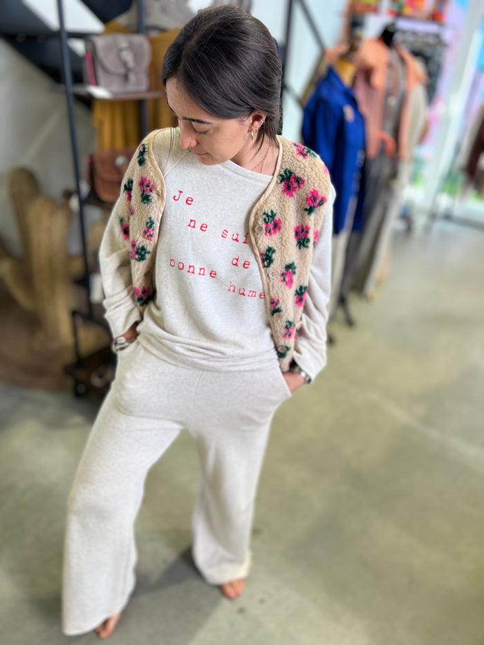 les bohémiennes Jogpant Kliber by Banditas Beige chiné