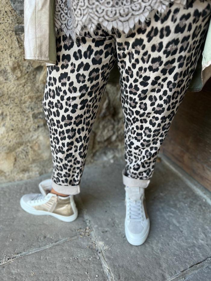les bohémiennes Jogpant léopard grande taille Style first