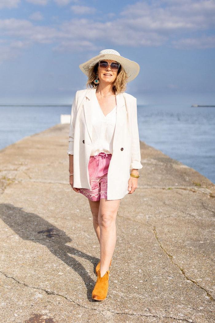 Les Bohémiennes Blazer LAGOS Ecru