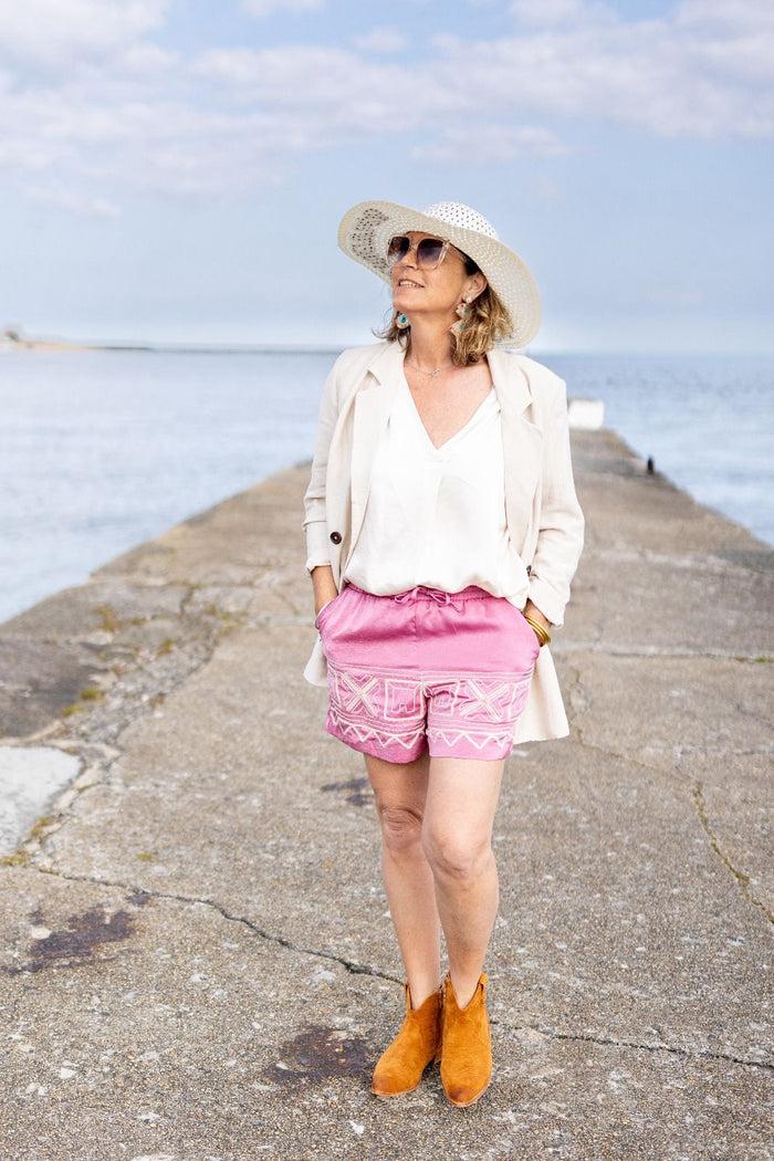 Les Bohémiennes Blazer LAGOS Ecru