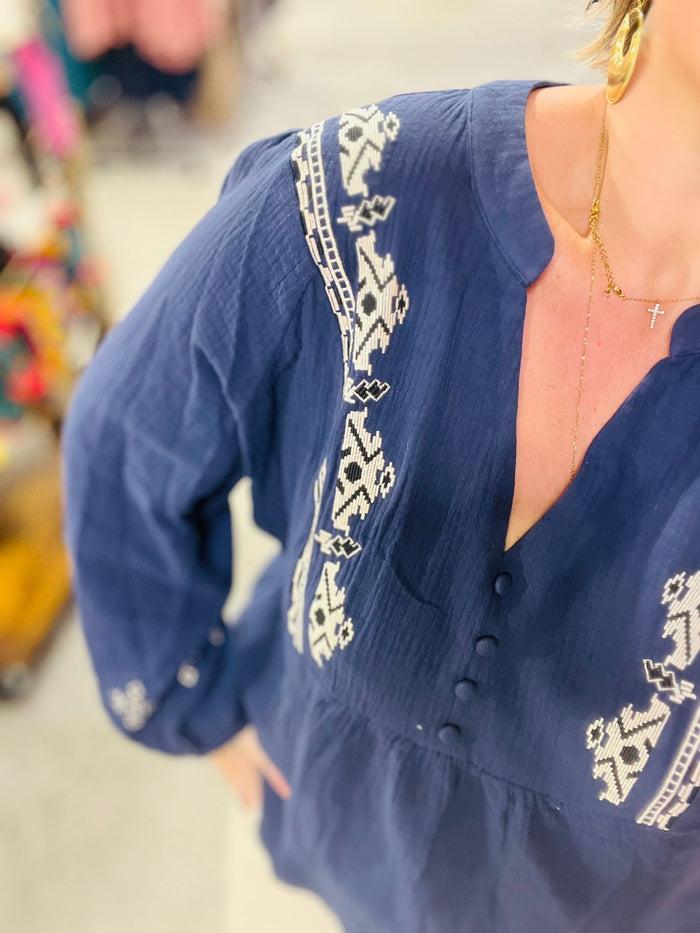 les bohémiennes Blouse ALBA 3 coloris