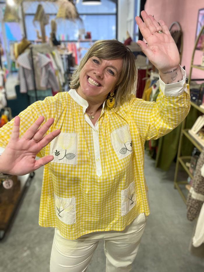 Les Bohémiennes Blouse Banten Soleia By Johanna