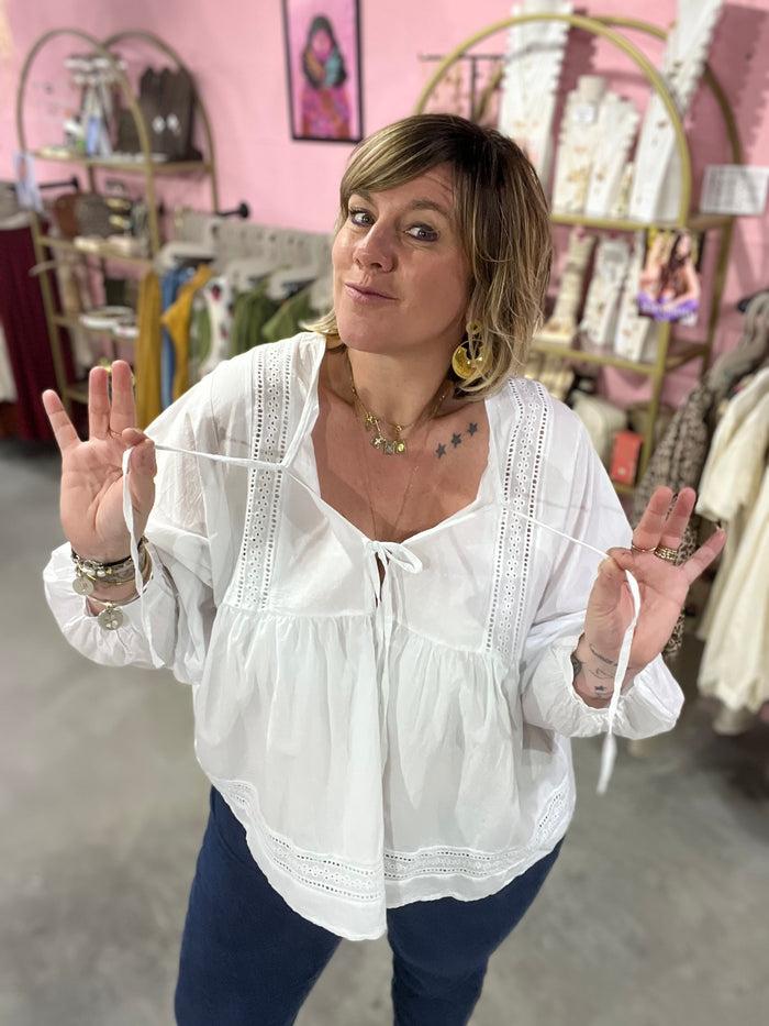 les bohémiennes Blouse bohème Tiffany _ 4 couleurs