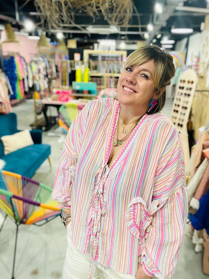 Les Bohémiennes Blouse Coeur Nala