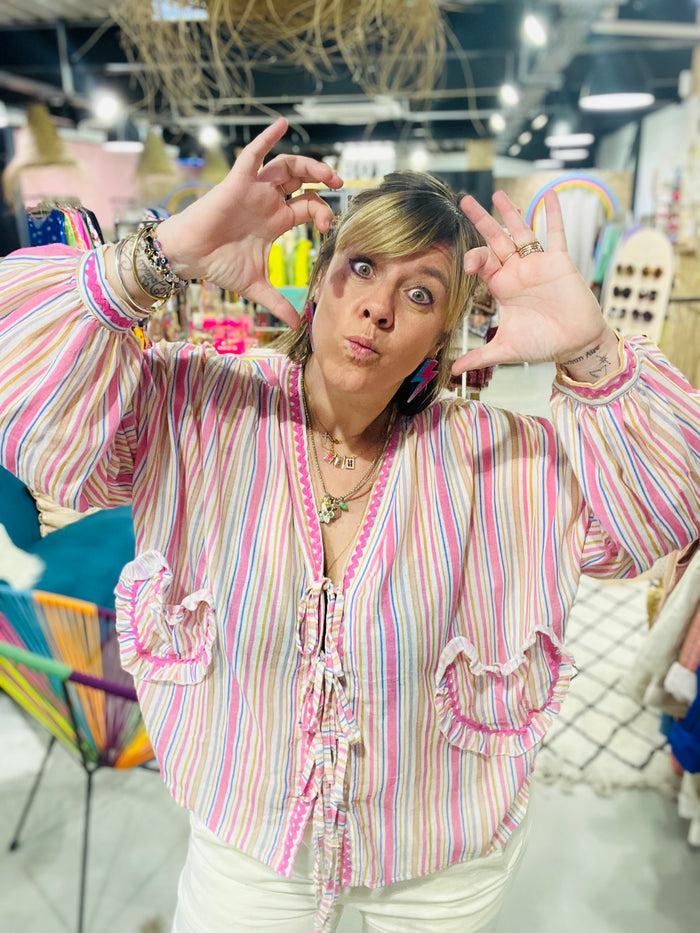 Les Bohémiennes Blouse Coeur Nala