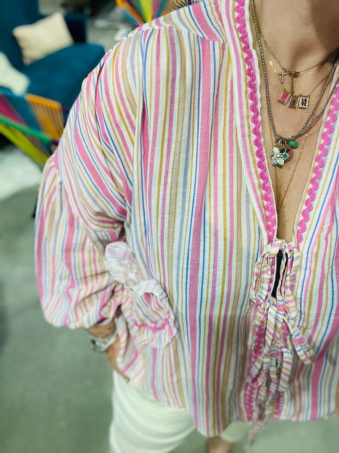 Les Bohémiennes Blouse Coeur Nala