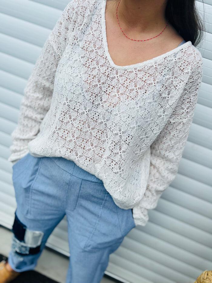 Les Bohémiennes Blouse Dentelle Lucy By Banditas