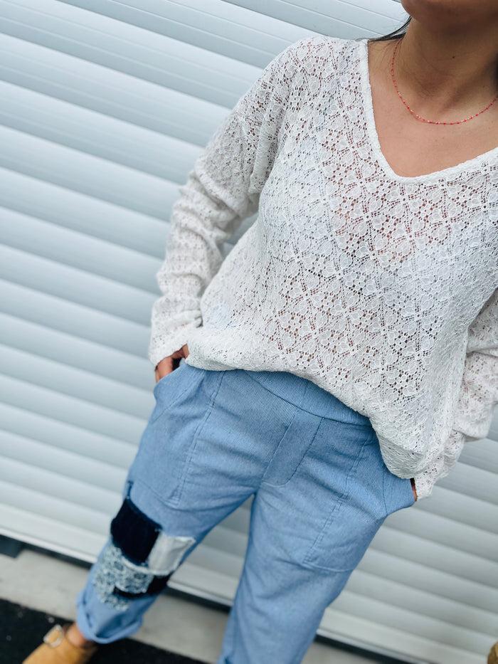 les bohémiennes Blouse dentelle Lucy by Banditas