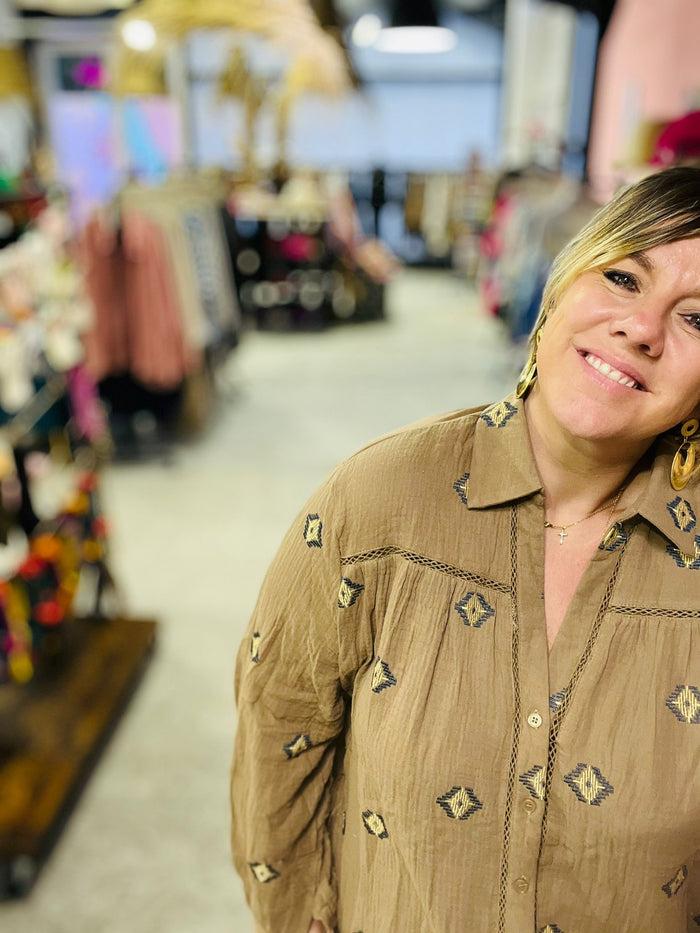 les bohémiennes Blouse IRIS