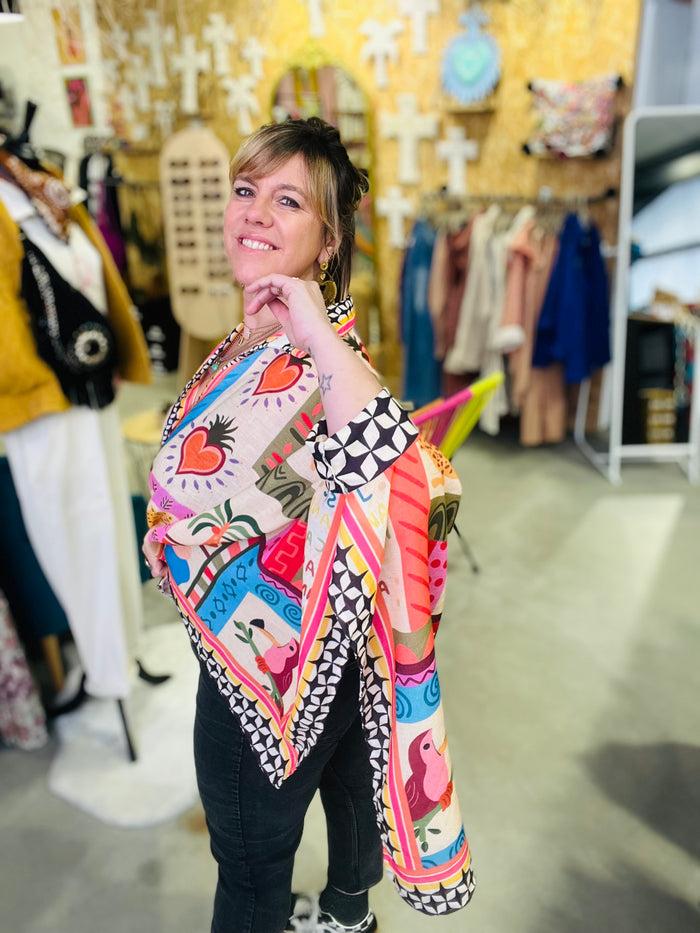 Les Bohémiennes Blouse Oversize Giselda