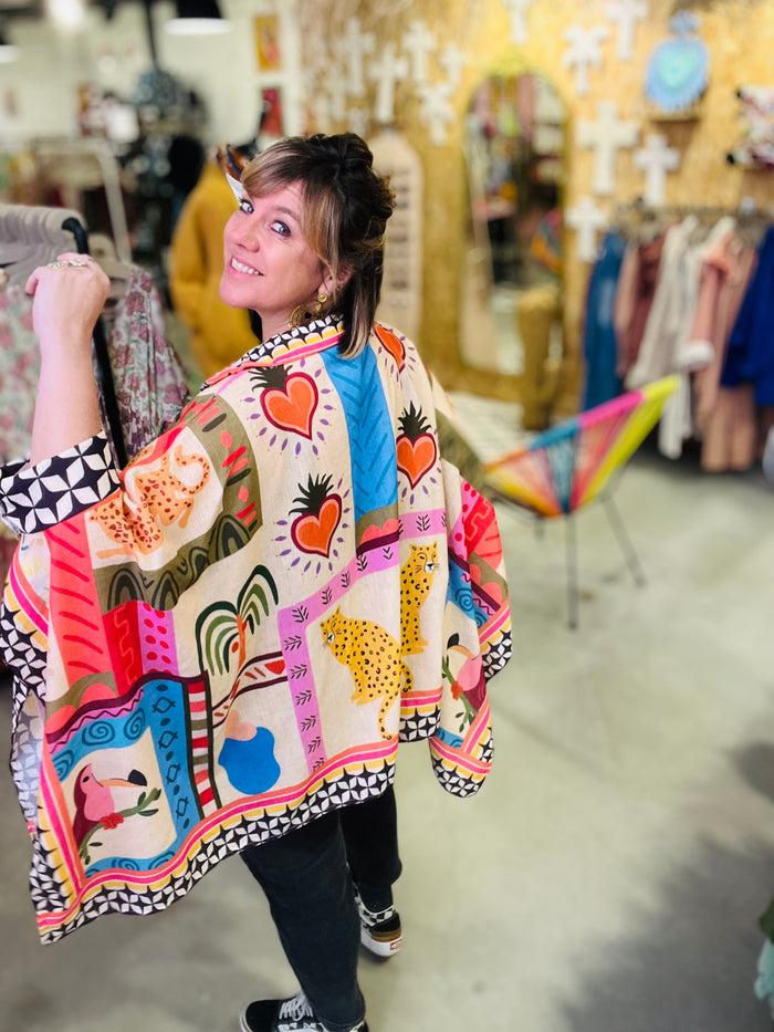 Les Bohémiennes Blouse Oversize Giselda