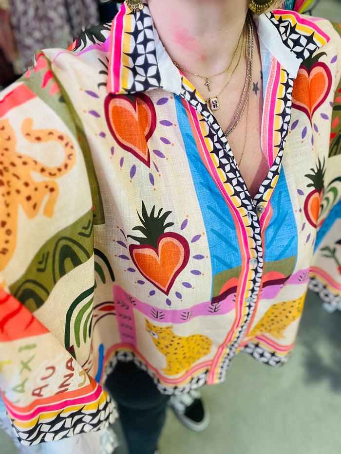 Les Bohémiennes Blouse Oversize Giselda