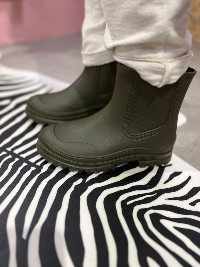 les bohémiennes Boots Euria Kaki