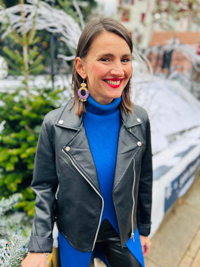 les bohémiennes Boucles d'oreilles Gypsy Blue