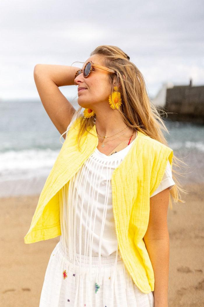 les bohémiennes Chaleco Jaune