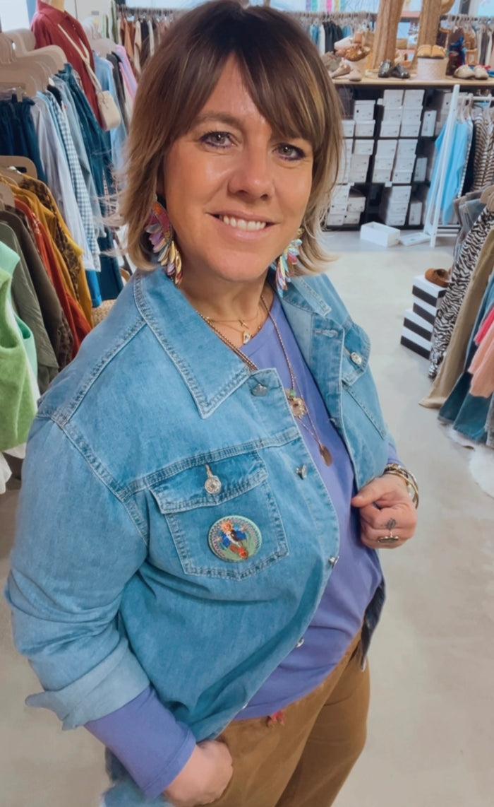 Les Bohémiennes Chemise En Jean July
