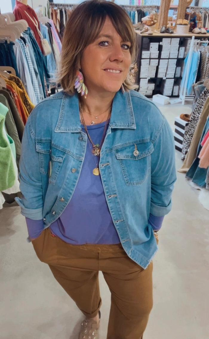 Les Bohémiennes Chemise En Jean July
