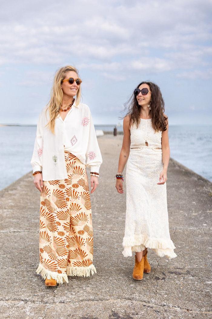 les bohémiennes Chemise LAMIA écru