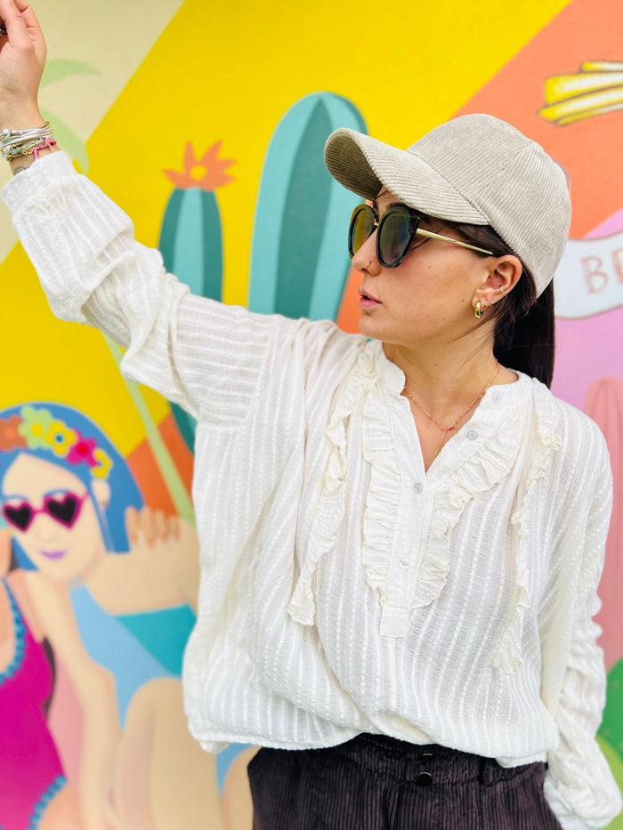 les bohémiennes Chemise LINDA ECRU