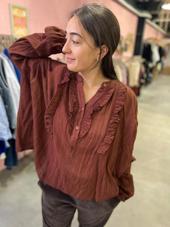 Les Bohémiennes Chemise LINDA MARRON