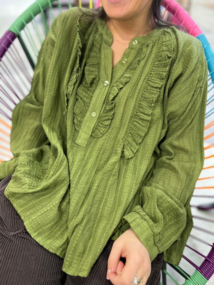 les bohémiennes Chemise LINDA OLIVE