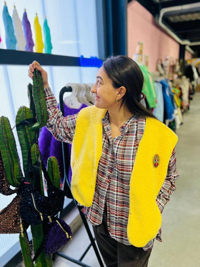 Les Bohémiennes Chemisier Aina VIOLET