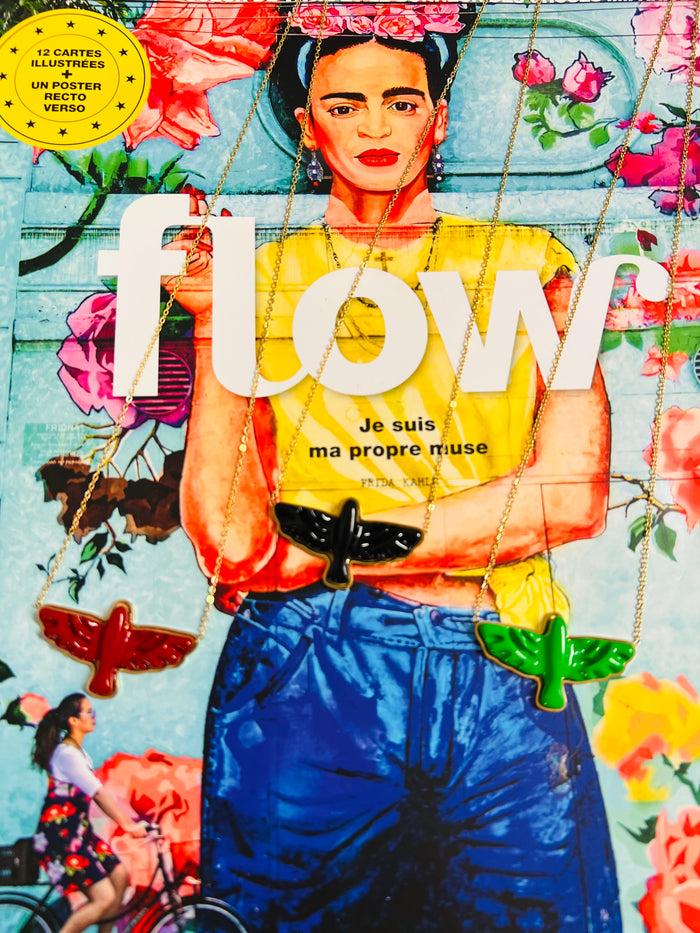 Les Bohémiennes Collier Court Eagle Vert