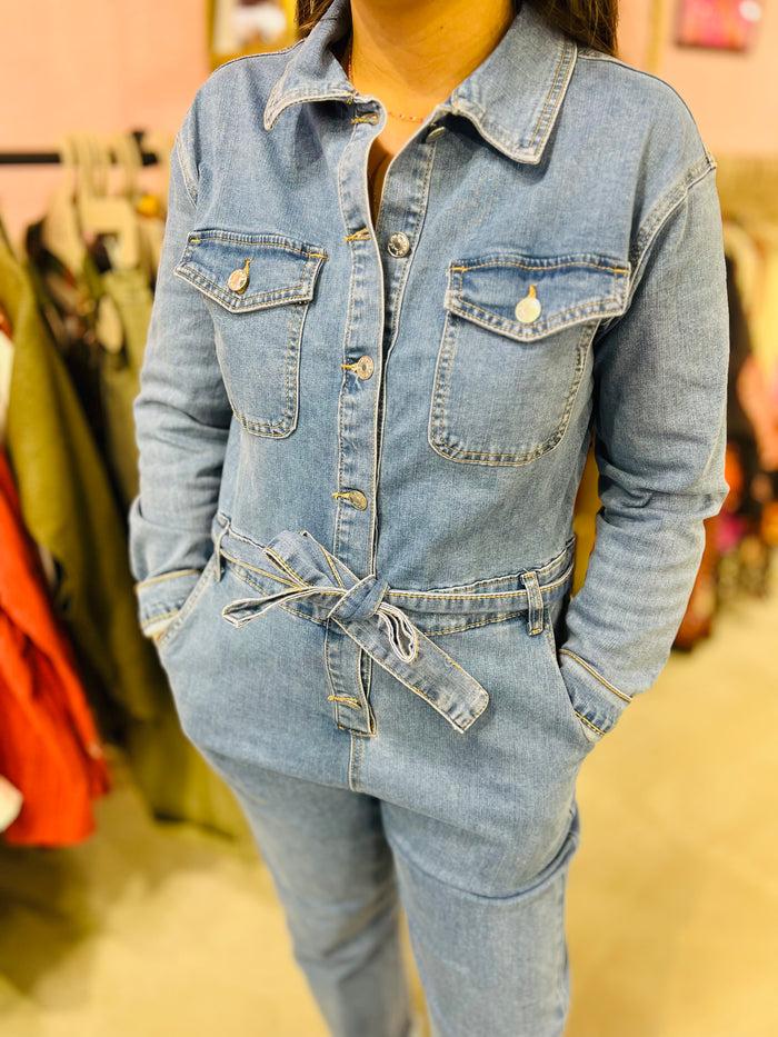 les bohémiennes Combi jean Nadia du 38 au 48