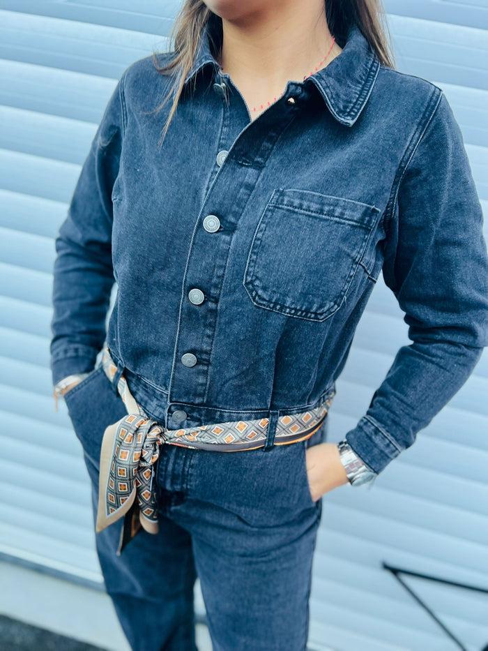 les bohémiennes Combinaison GALUPA gris