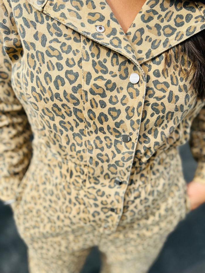 Les Bohémiennes Combinaison Léopard MOLLY