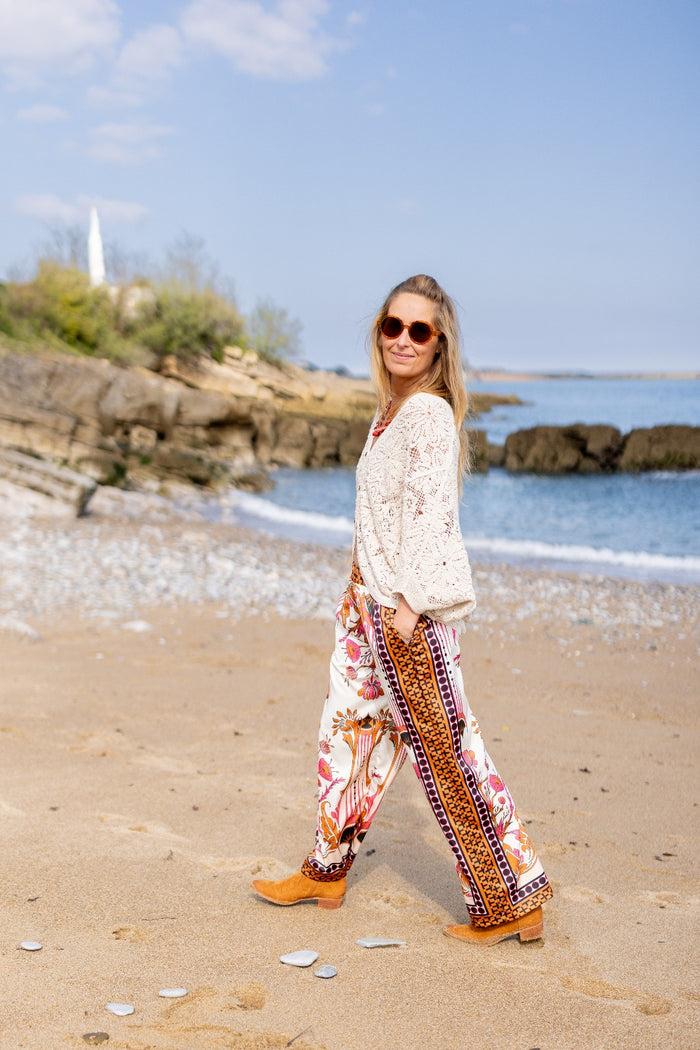 Les Bohémiennes Gilet Crochet LOUBIA