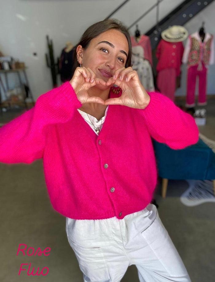 les bohémiennes Gilet Lana 27 coloris