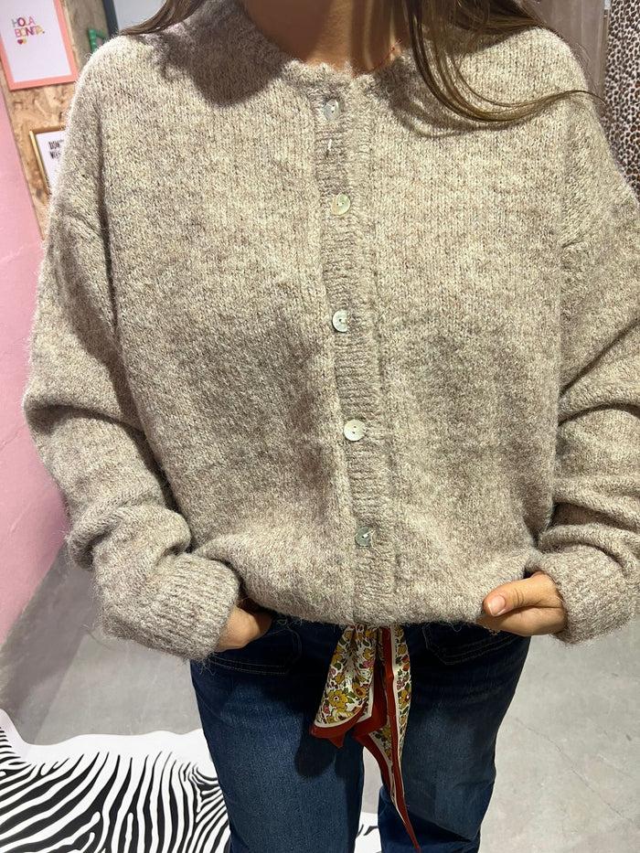 Les Bohémiennes Gilet Lili Boutons 15 Coloris