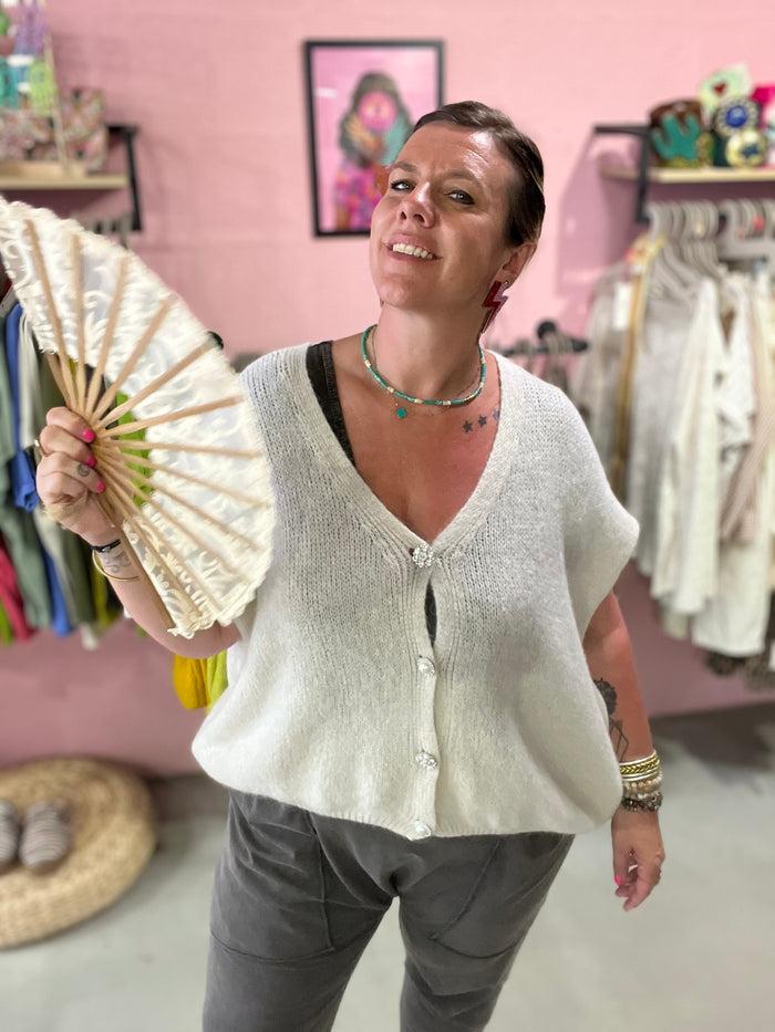 les bohémiennes Gilet sans manche Tia 3 couleurs