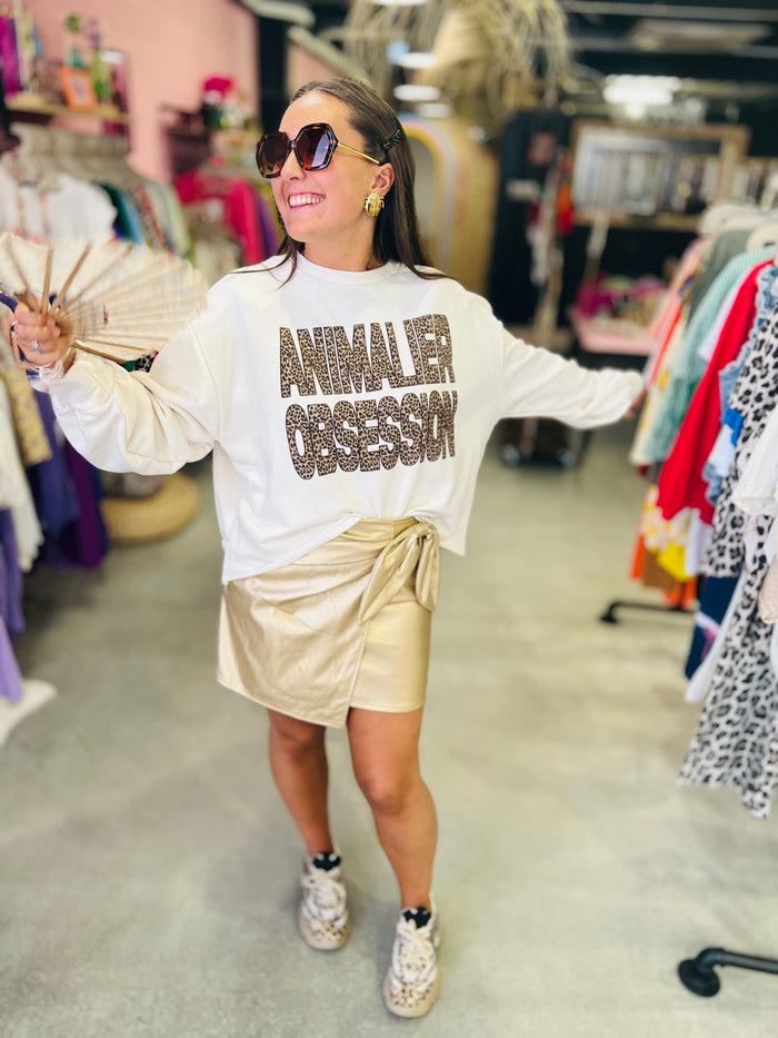 Les Bohémiennes Jupe Croisée Gold