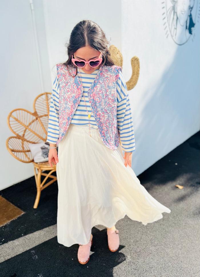 les bohémiennes Jupon Nila by Johanna Ecru