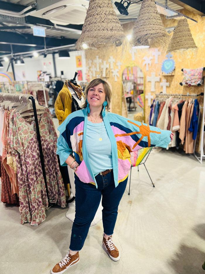 Les Bohémiennes Kimono Broderies Manille