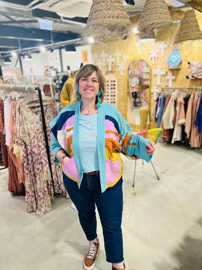 Les Bohémiennes Kimono Broderies Manille