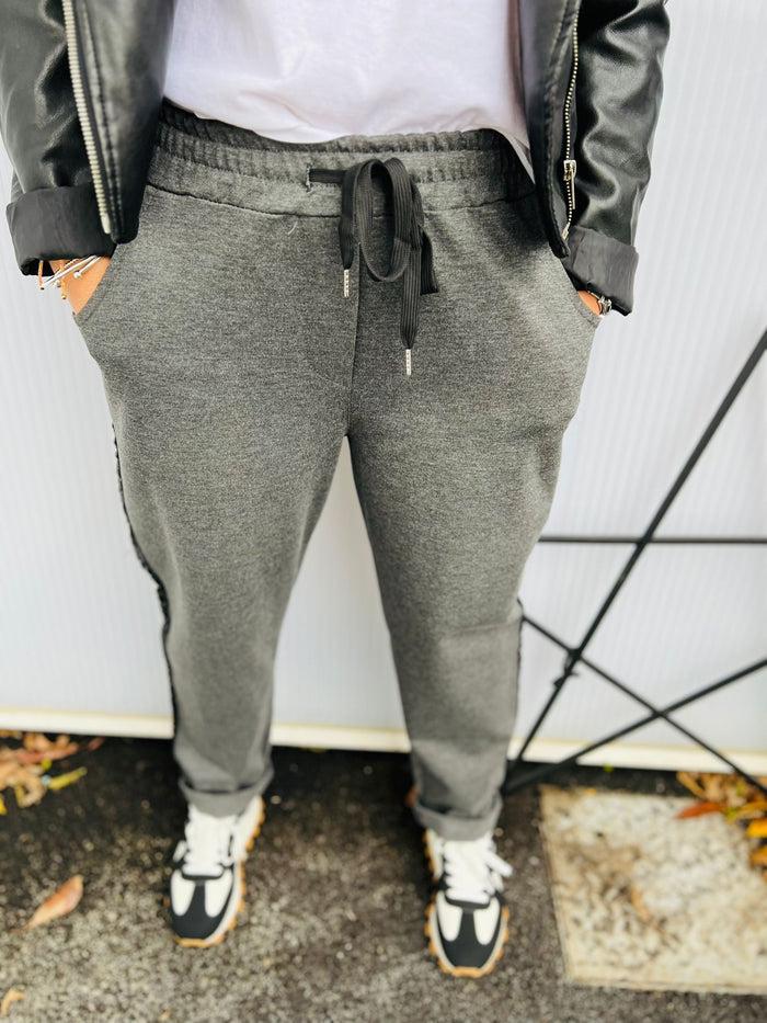 Les Bohémiennes Pantalon Auguste Gris