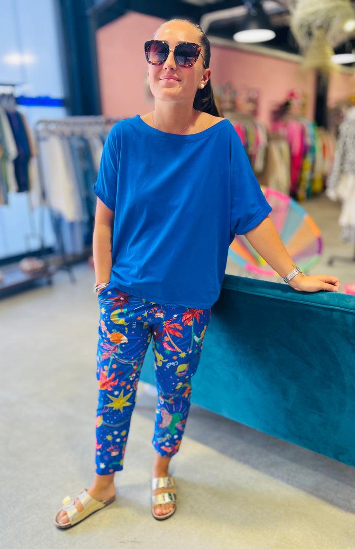 Les Bohémiennes Pantalon Blue Astral