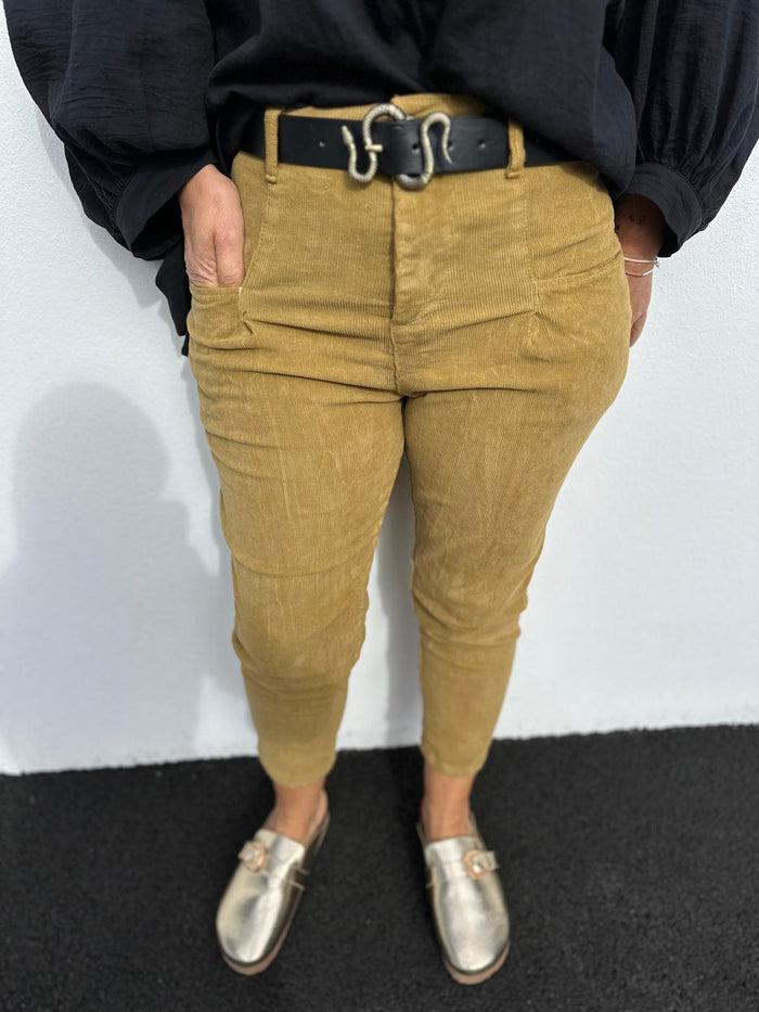 Les Bohémiennes Pantalon GABIN Velours 4 Coloris