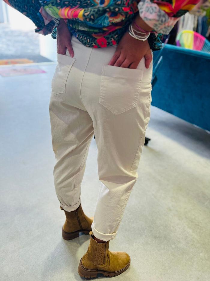 Les Bohémiennes Pantalon MATI écru