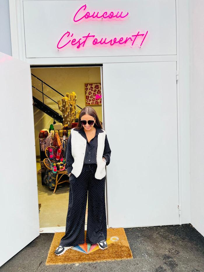 Les Bohémiennes Pantalon STRASS