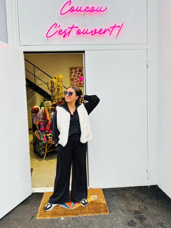 Les Bohémiennes Pantalon STRASS