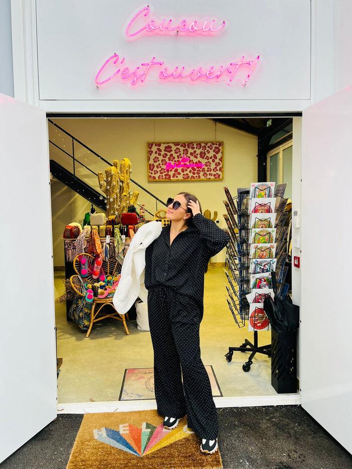 Les Bohémiennes Pantalon STRASS