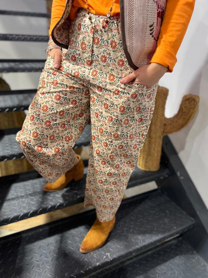 Les Bohémiennes Pantalons Fleurs Tampa By Johanna