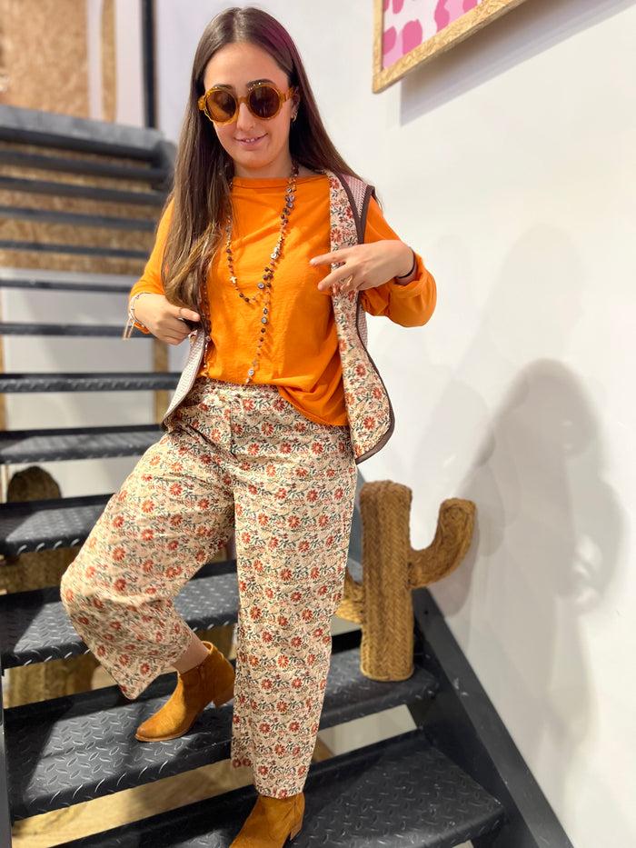 Les Bohémiennes Pantalons Fleurs Tampa By Johanna